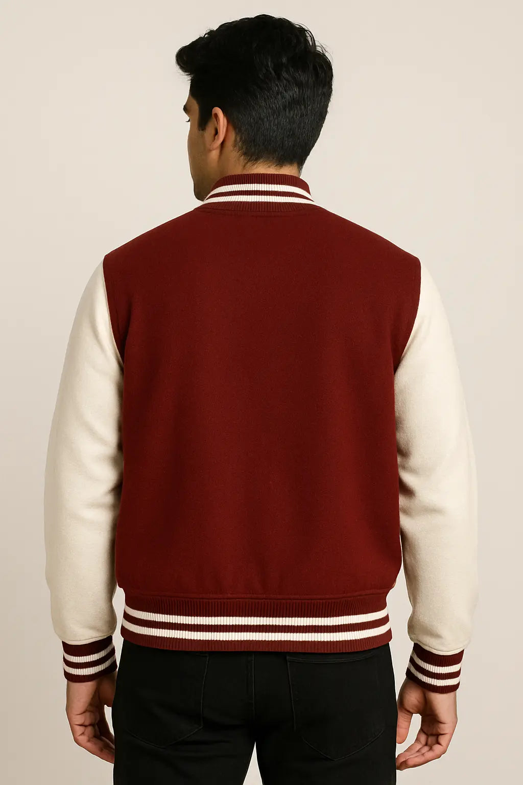 Red & White Varsity Jacket