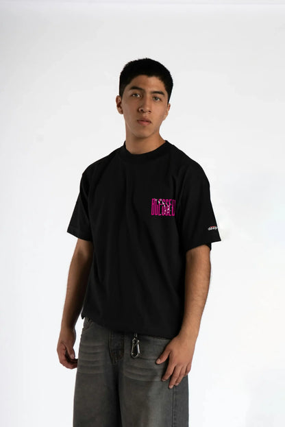 BLESSED Oversized Black T-Shirt