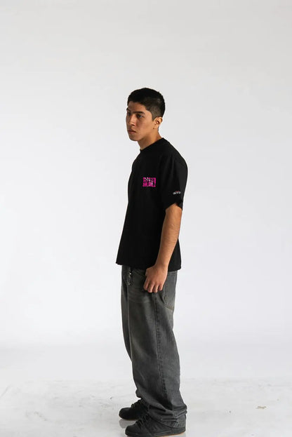 BLESSED Oversized Black T-Shirt