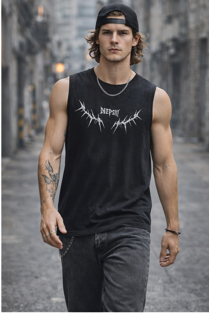 Deepsiii Shadow Thorn Sleeveless Vest