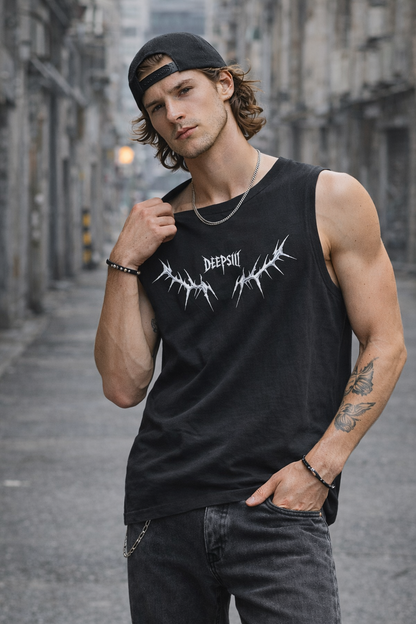 Deepsiii Shadow Thorn Sleeveless Vest